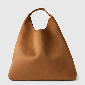 Gap Vegan Suede Slouchy Tote Bag